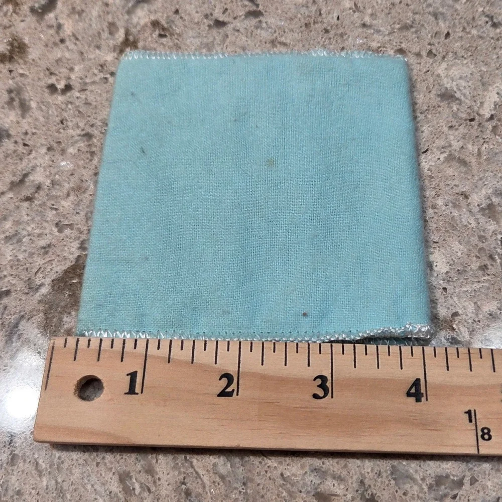 Tiffany & Co‎ Blue Jewelry Pouch Small Fabric Dust Bag w/ Flap Closure